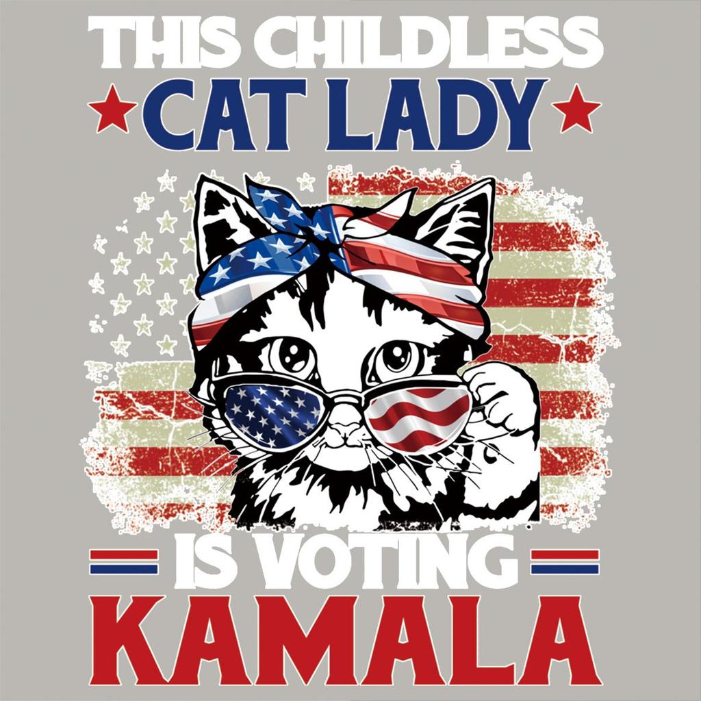 Cat Lady For American Heat Transfer Hoodies Термопресс Аппликация Diy Одежда Наклейки Parches Ropa Футболки Термонашивки