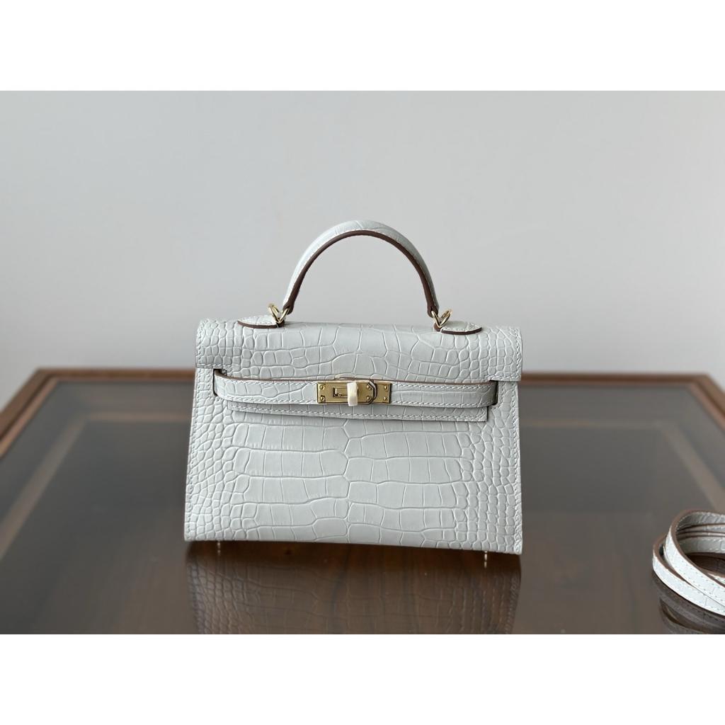 Kazilan 21см Келли сумка-клатч с узором под крокодила женская модная универсальная мини-сумка через плечо сумка-мессенджер женская