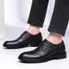 100% Genuine Leather Shoes Men Autumn Winter Warm Plush Business Office Mens Oxfords Cow Leather Luxury Casual Dress Shoes Man