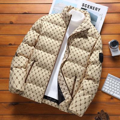 Зимнее мужское теплое пальто с хлопковой подкладкой, трендовое утолщенное молодежное пальто больших размеров, куртка в стиле ретро с хлопковой подкладкой в ​​западном стиле