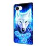 For iPhone 16e Leather Case Pattern Printing Wallet Stand Flip Phone Cover
