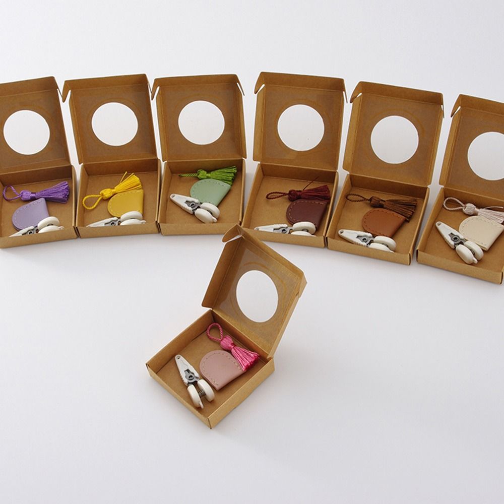 High Precision Art Mini Scissor Protective Cover Spring Yarn Scissors Embroidery Work