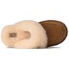 UGG Loria Fur Удобные Простые Шлепанцы с Открытым Носком Женские тапочки 1174571-CHE