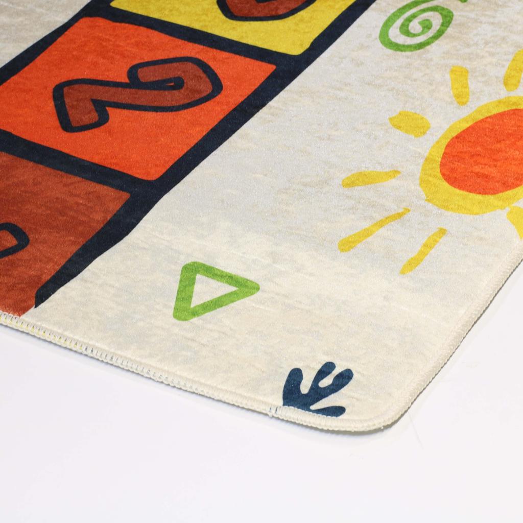 Children's Bedroom Rug 80x150 Cm Polyester Marelle Multi