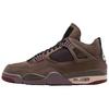 A Ma Maniére x Air Jordan 4 Нескользящие Устойчивые к истиранию Средние винтажные баскетбольные кроссовки Унисекс Коричневые IF3102-200