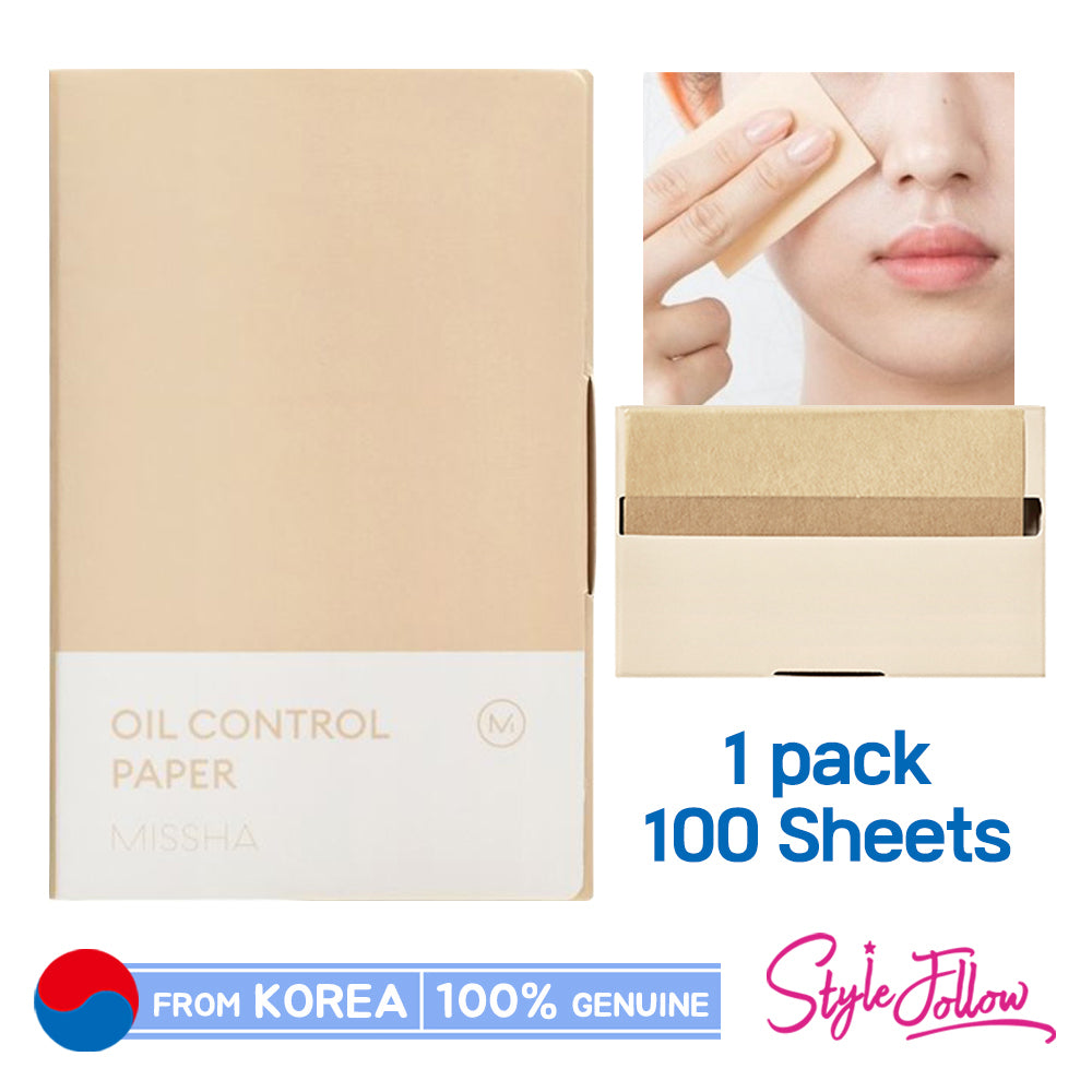 MISSHA Oil Control Paper (1 Pack / 100 Sheets)