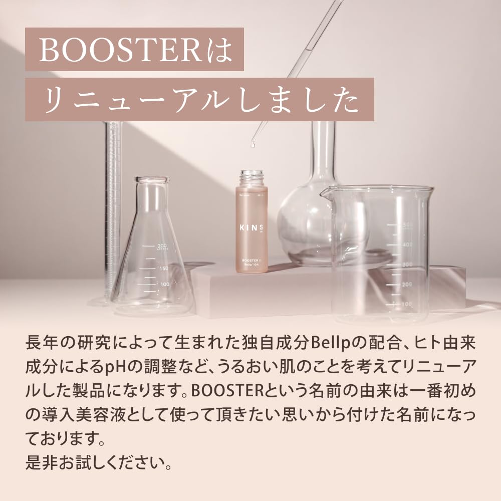 KINS BOOSTER Serum 50 мл Увлажняющий уход за порами Увлажняющий укрепляющий ниацинамид Ферментированная сыворотка Чувствительная кожа Жирная кожа Сухая кожа Увлажняющий лосьон