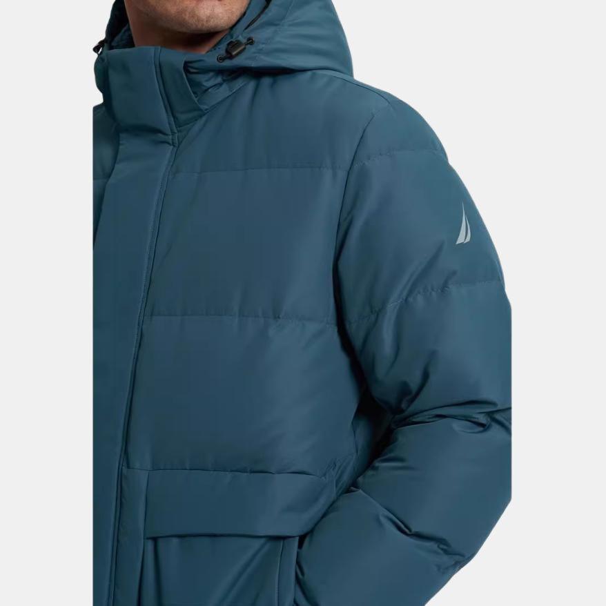 Nautica Мужские пуховики Съемный капюшон Умеренный JO3411