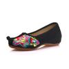 Upturned Head Shoes, Opera Shoes, Embroidered Cloth Shoes, Ethnic Style, Spring and Autumn Women's Shoes, Single Shoes