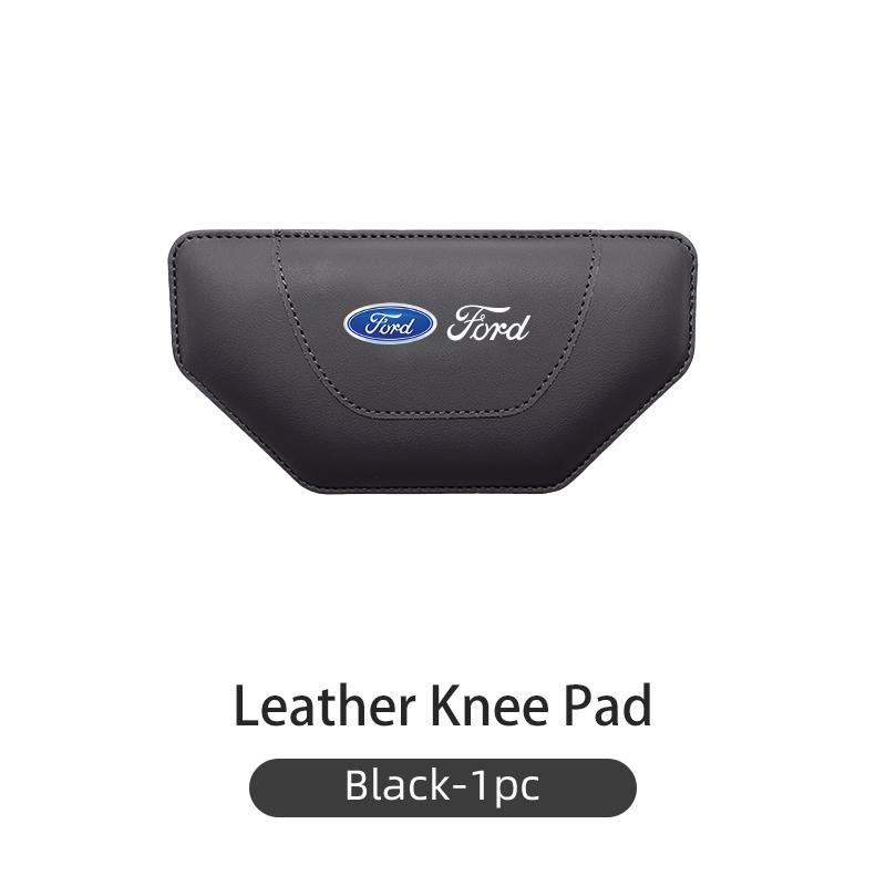 For Ford Car Leather Knee Pad Inside Knee Cushion Comfortable Leg Hold Accessories ST Racing Performance Focus Mk2 Mk3 MK4 sa22