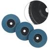 3pcs 3 Inch Flat Flap Discs 75mm Grinding Wheels Wood Cutting For Angle Grinder