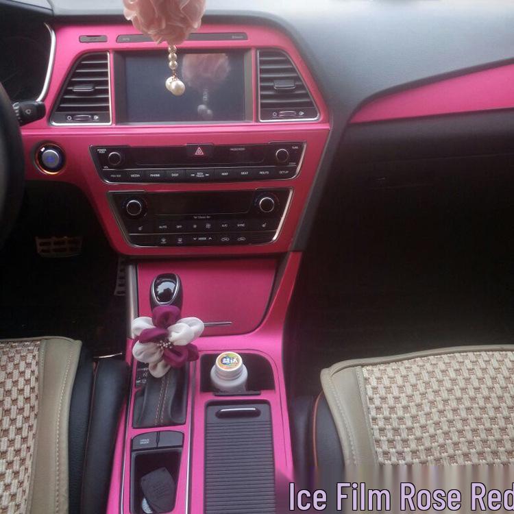 Carbon Fiber Gear Shift Decal for 2015-2017 Sonata (9th Gen) Interior