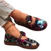 Ladies Flat Shoes New Autumn Fashion Soft Sole Casual Shoes Outdoor Comfortable Printed Shoes
