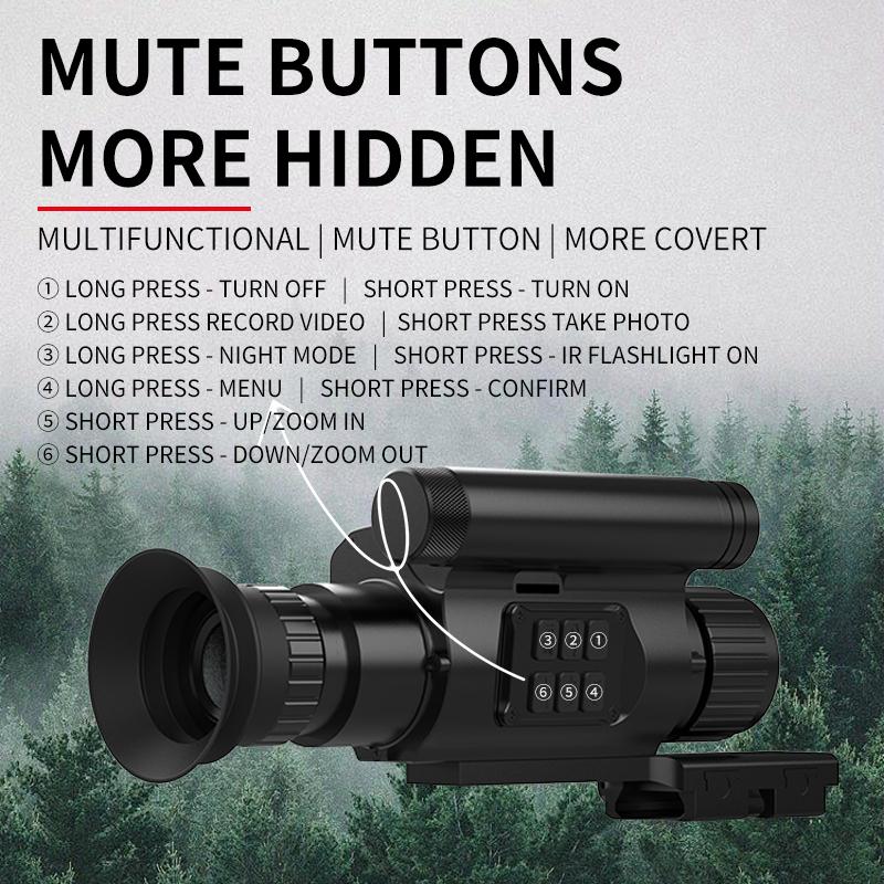 Nv075 уличная запись высокой четкости 1080P днем и ночью, двойного назначения, инфракрасный лазер ночного видения 940/850 нм с объективом 25/35/50 мм для прицеливания