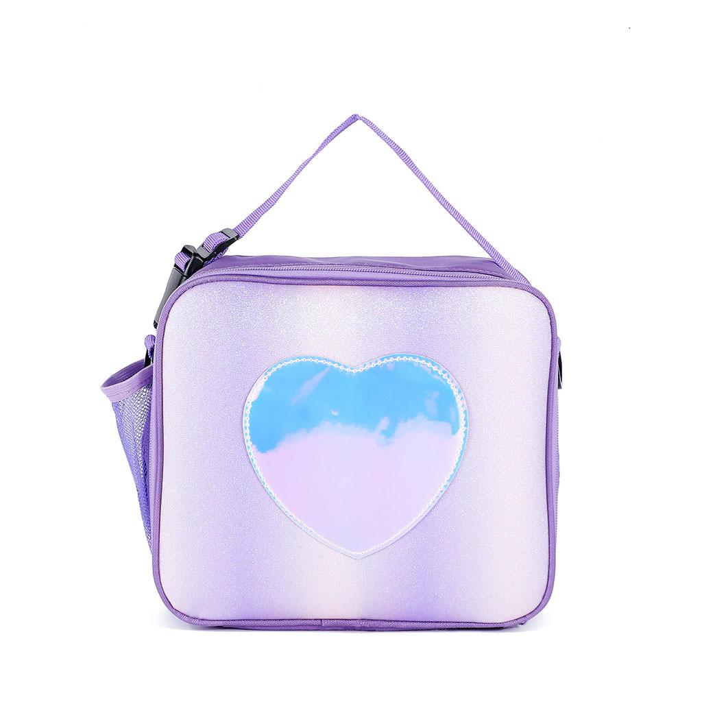 Holographic Lunch Bag Insulated Lunch Box Cooler Tote Bags Picnic Container
