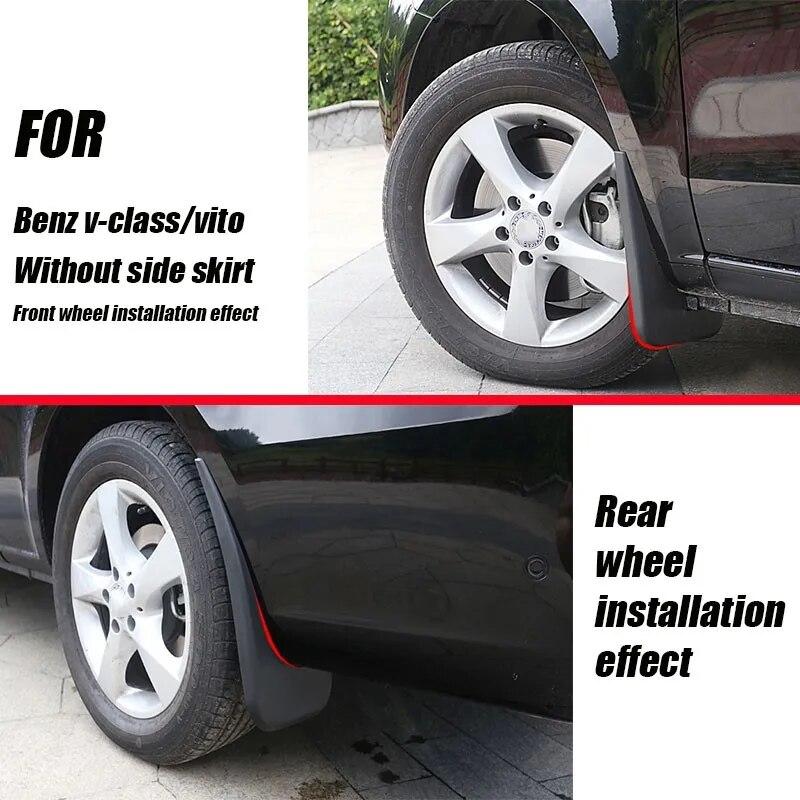 Для Benz V-class Vito Брызговики W447 V250 Брызговики Защитные крылья автомобильные аксессуары auto styline Передние Задние 4 шт.