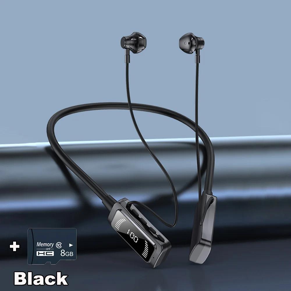 Xiaomi New Long Endurance LED Bluetooth Earphones HiFi Sound Earbuds Wireless Headphone Sports Gamer Neckband Neck-hanging Headsets