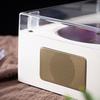 Retro Portable Music Player with Speaker, Bluetooth-compatible Desktop Player with Remote Control for Home, Support USB/Type-C
