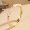 Small Flower Enamel Cloisonne Bracelet Elegant Style Ethnic Bracelet  Women Gifts
