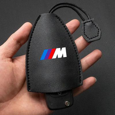 1 шт. Чехол-сумка для защиты ключа автомобиля с логотипом M, чехол для ключа автомобиля, брелок для автомобиля для BMW X6 X1 X2 X3 X4 X5 X7 E46 E39 E90 E36 E60 E34 E30 F30 E71 F10 F10