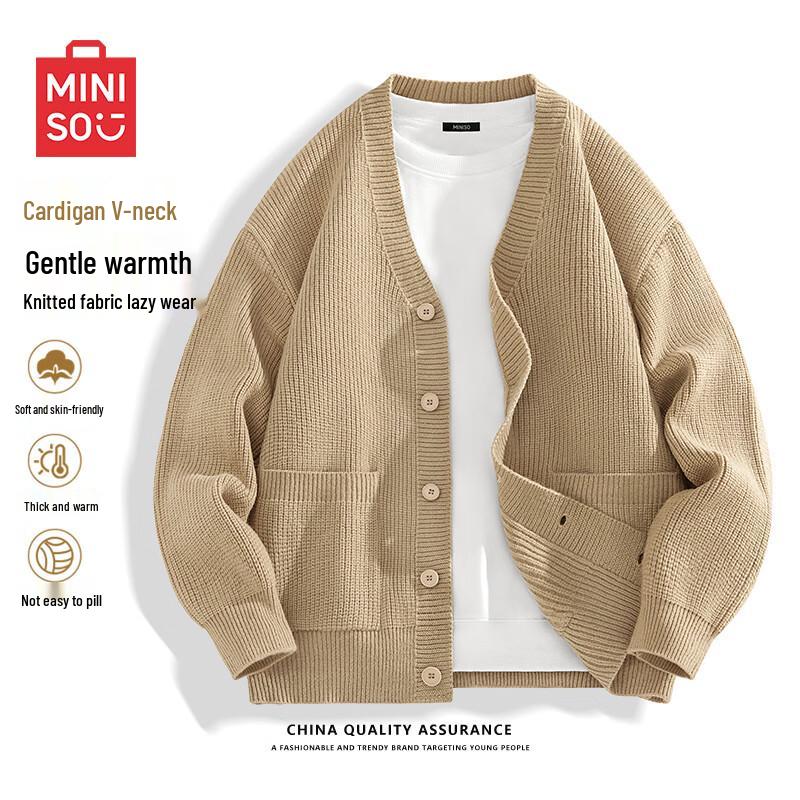MINISO Men's Knit Sweaters & Cardigans