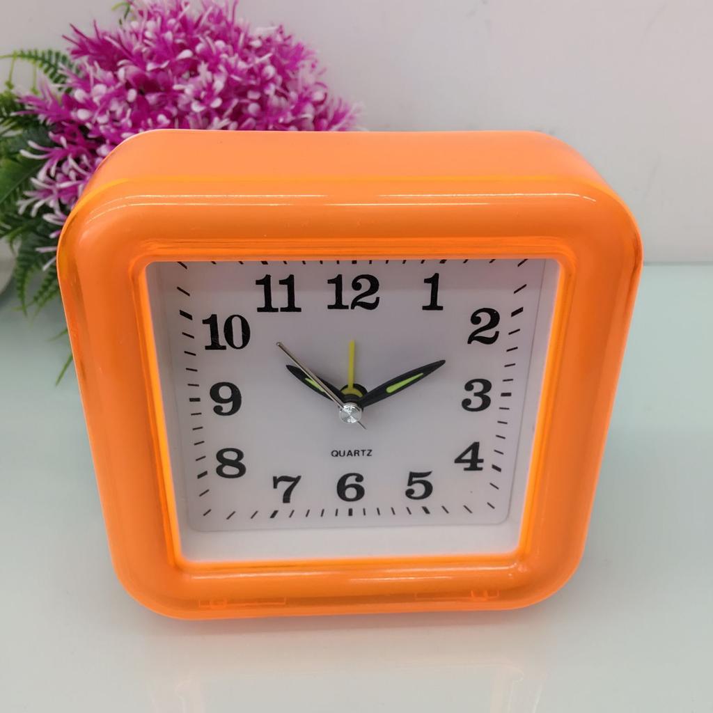 Квадратный будильник изысканные цветные часы