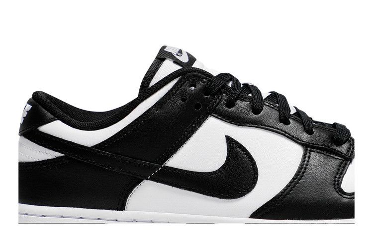 Nike Данк Лоу Ретро Белая Черная Панда