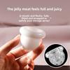 Stocking Jelly Jet Cup Disposable Stretch Men's Transparent Masturbator Male Workout Penis Trainer