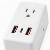 2 USB Ports Multi Outlet Socket Solid Copper Wire American standard socket  Office Use