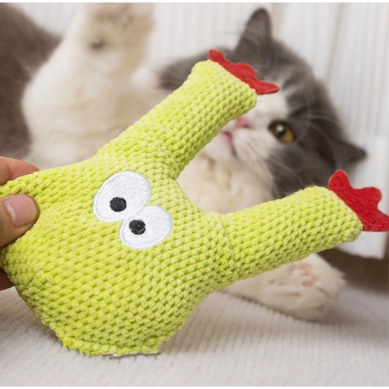 Cat Pet Gnawing Toy Cactus Series Plush Teeth Cleaning Fun Catnip Pillow Soft Plush Cats Enjoy Chewing And Busy Interactive Toys