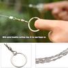 Outdoor Emergency Equipment Survival Gear Tool Kit Stainless Steel Wire Saw Hand Pocket Wire Saws