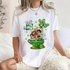 Princess Happy St Patrick Day Summer TShirt Girls Kids Family Mother Daughter Casual Loose Oversized Women Short Sleeve