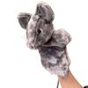 Cartoon White Cute Gray Mouse Yellow Cat Plush Puppet For Children Playing Role