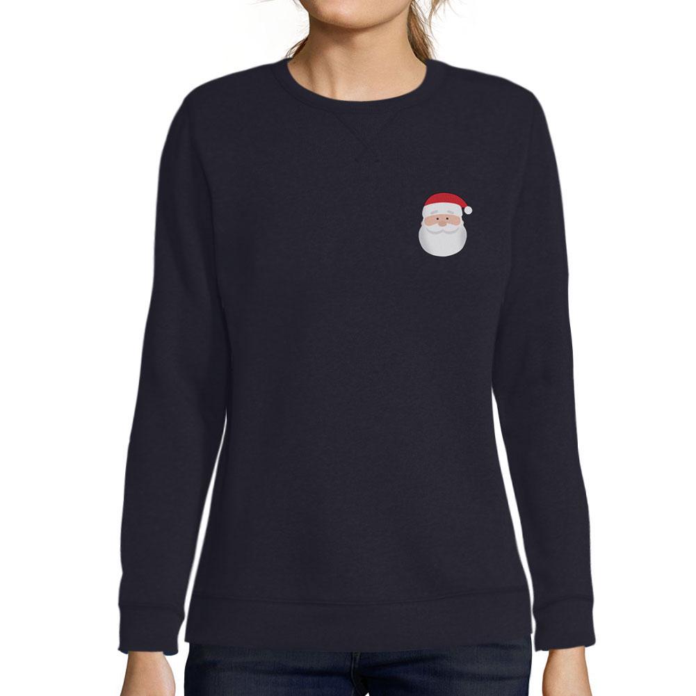 Ultrabasic Толстовка Femme Imprime Graphique Idees Cadeaux Noel Petit Pere Noel