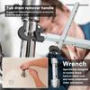 Telescoping Basin Wrench Adjustable 3 8   To 1 1 4   Jaw Capacity Tub Drain Remover Wrench Sink Wrench Professional