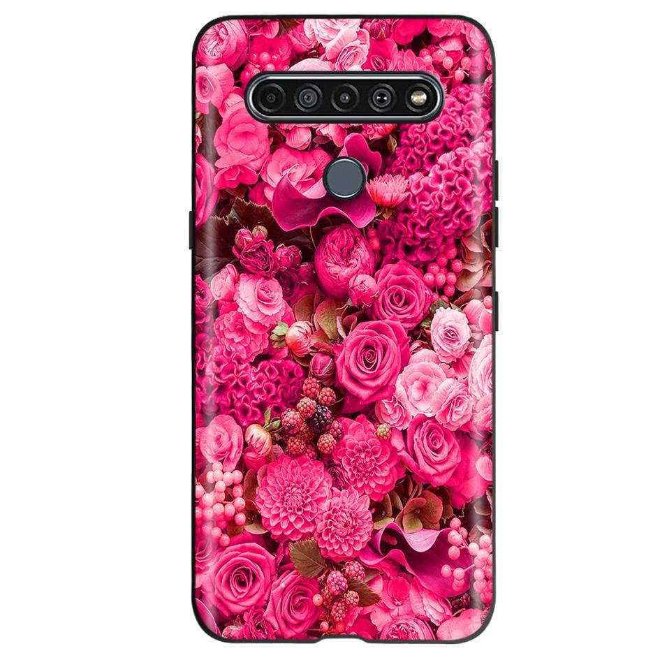Чехол для LG K61 2020 Милый Кот Бабочка Мягкий Силиконовый Ударопрочный Чехол для Телефона Для LG K61 K 61 Fundas Case LGK61 Coque 6.53'' Shell