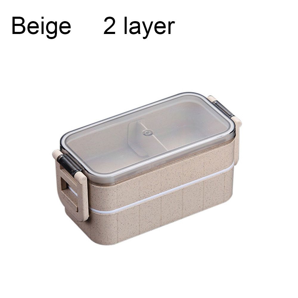 Палочки для еды Посуда Герметичный ланч-бокс Контейнер для хранения продуктов Микроволновая печь Пшеничная солома