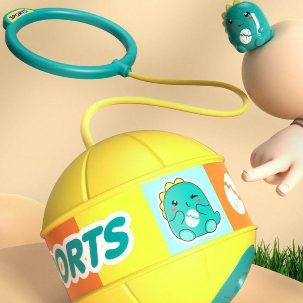 На веревочке Светящийся мяч для прыжков на ногах Скакалки Спортивные скакалки Мяч для прыжков Игры для детей и родителей