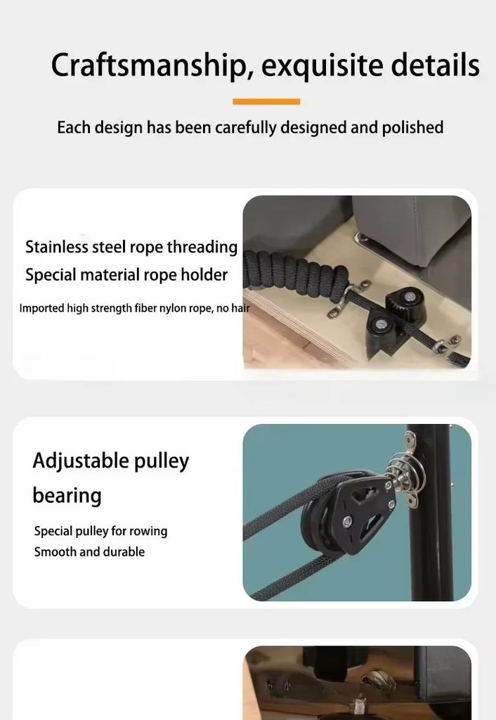 Кровать для пилатеса с регулировкой высоты Фитнес-оборудование Студия йоги Спортзал Реформер для пилатеса Лестница Частный клуб Дом Бодибилдинг Упражнения