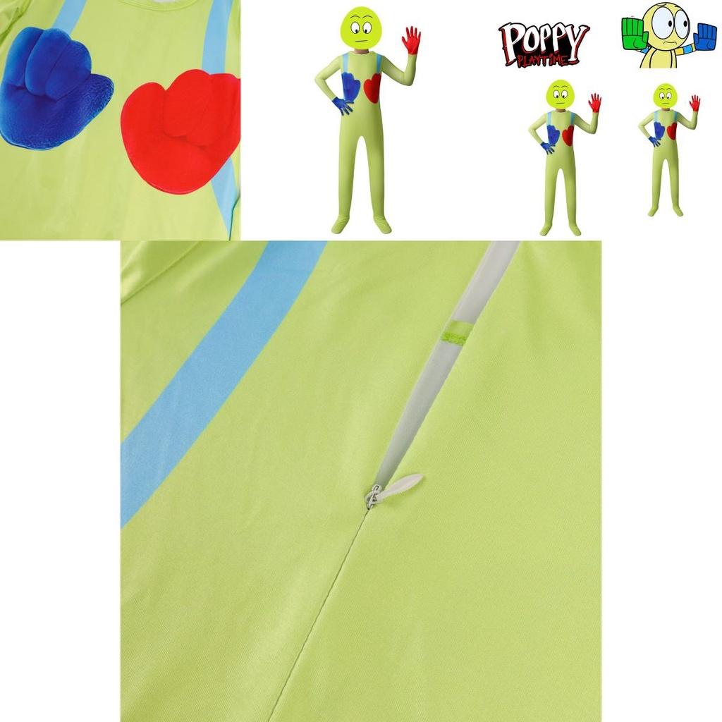 Веселый детский костюм-боди Poppy Playtime для вечеринок и косплей-мероприятий