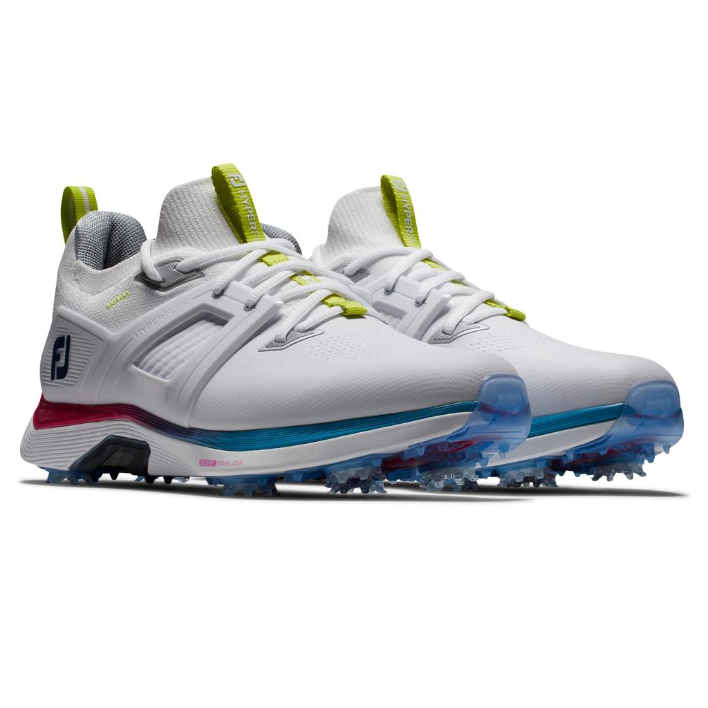 FootJoy Golf Shoes Hyperflex Carbon Laced cm 3E White/Blue 27.5