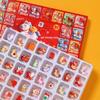 40-предметная слепая коробка "Год Лошади": Игрушки-игры с пробивкой отверстий, Модные игровые фигурки, Новогодние украшения, Подарки и призы для детей