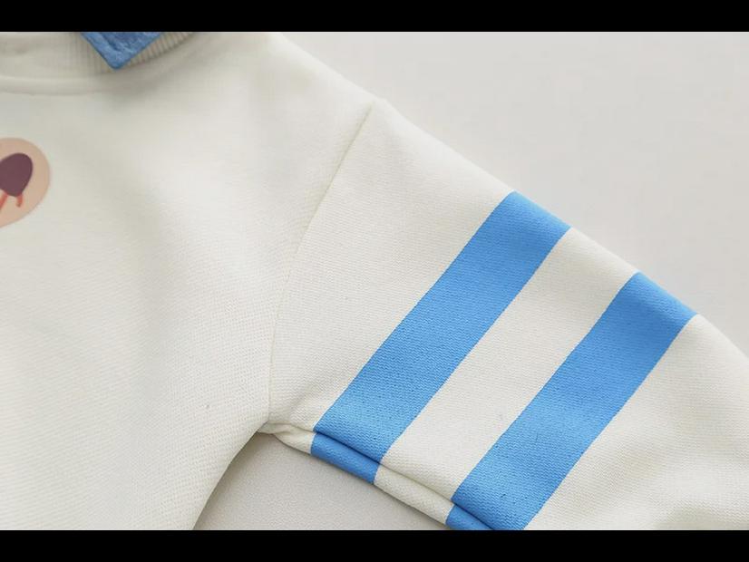 Повседневный корейский костюм-двойка для мальчиков с медведем на осень/весну