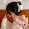 Women's Plush Hair Clip - Cute Winter Cartoon Shark & Bear Claw Design