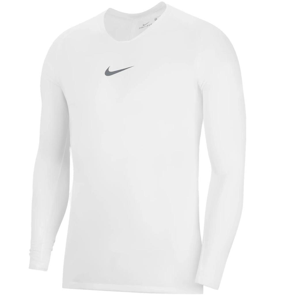 Nike T Shirts Men's White Crew Neck Moderate Straight Fit AV2609-100