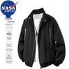 NASA MARVEL Men's Loose Workwear Stand-Collar Jacket
