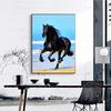 5D DIY Diamond Painting Full Round Animal Horse Diamond Mosaic Embroidery Rhinestone Picture