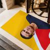 Soccer Player Victory. Carpet Design for Playrooms Hallway Dining Room Kitchen Anti-slip Rug Decorate Offices Perfect Birthday/Christmas Gift Idea