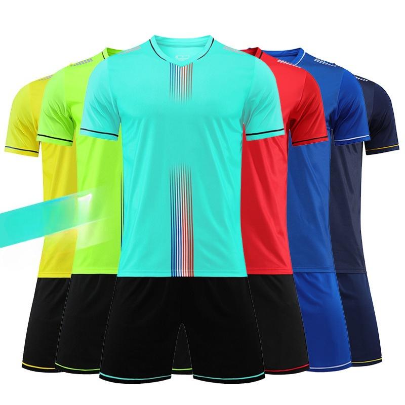 Summer Football Jersey Set Men'S Short-Sleeved Light Board Competition Training Jersey Adult Children'S Sports Clothing Jersey
