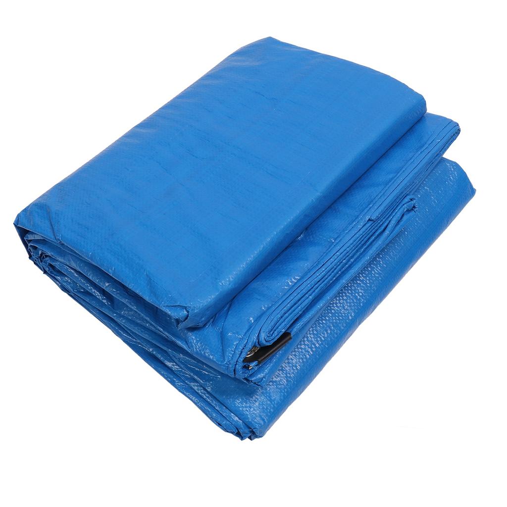 5 X 6 м прочный поли брезент водонепроницаемый устойчивый к УФ-излучению износостойкий брезент с усиленными краями и металлом